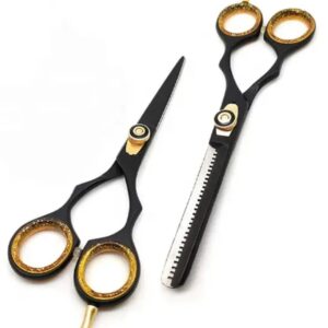Professional Durable Barber Scissors Set Home and Shop Use Hair Cutting Kit
