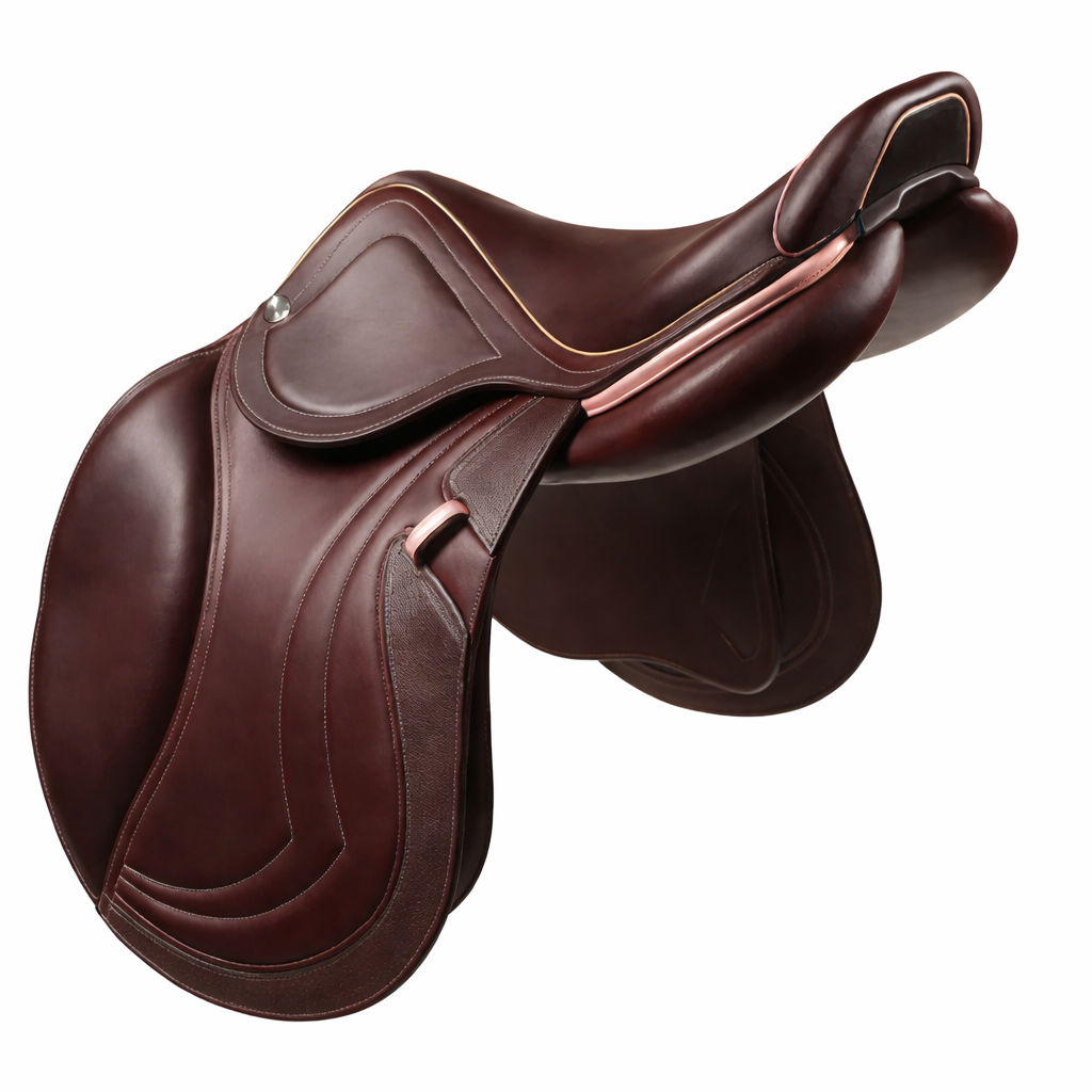 Professional English Designer Leather Dressage Horse Saddle in Wood Structure Premium Quality Durable Customizable Equestrian