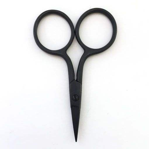 Professional Plain Black Coated High Quality Embroidery Scissors Cross Stitch Sewing and Applique Shears