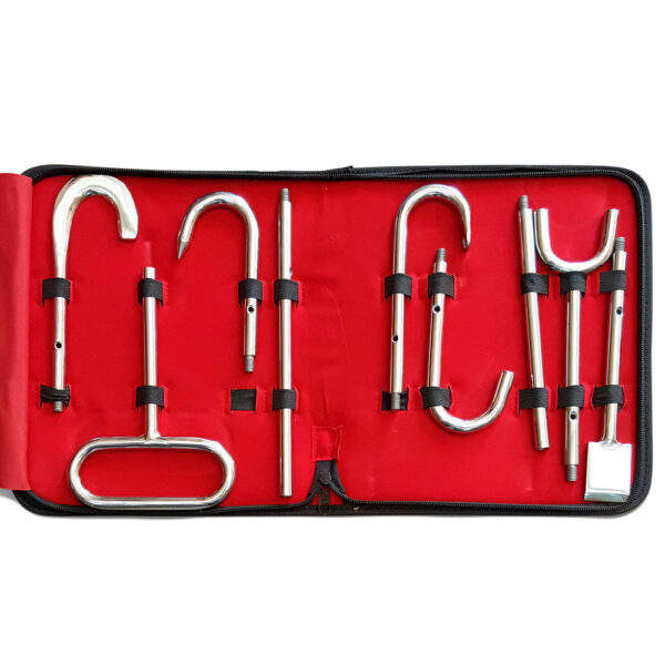 Set Small Obstetric Instruments Stainless Steel for Livestock Cattle Farm Animals Reusable Veterinary Equipment Premium Quality
