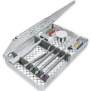 Set of 21 Dental Wedge Bone Splitting Kit with Wash Tray Surgical Grade Stainless Steel Instruments for Implant & Oral Surgery