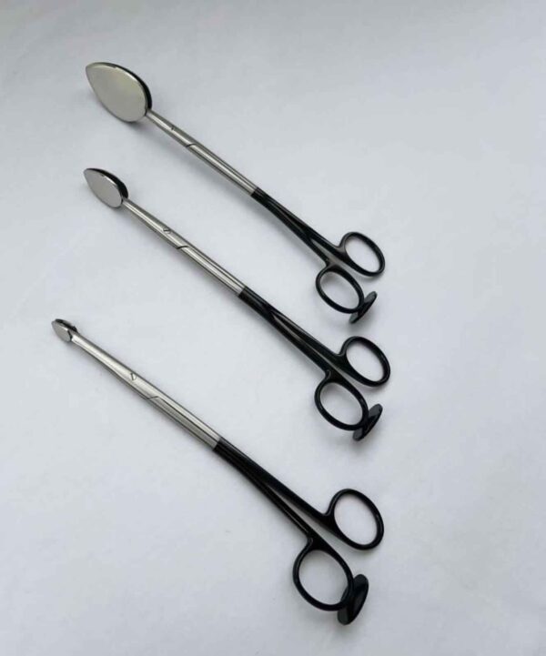 Trepsat Essential Basis Manual Stainless Steel Facial Flap Dissector Scissors for Plastic Surgery Safety Standard Compliant