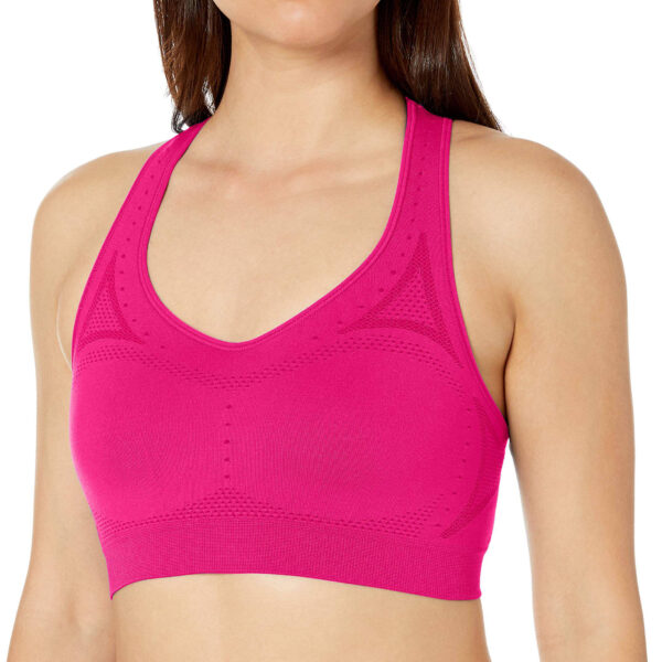 Women's Seamless Sports Bra High for Impact Fitness Wear Adjustable and Breathable Top Selling Simple Style