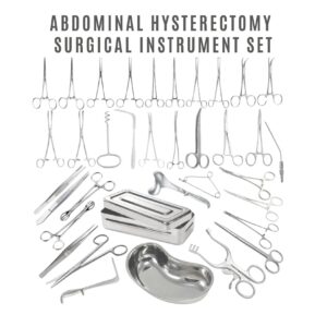 abdominal hysterectomy instrument set