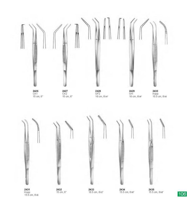dental instruments 106