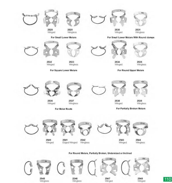 dental instruments 110
