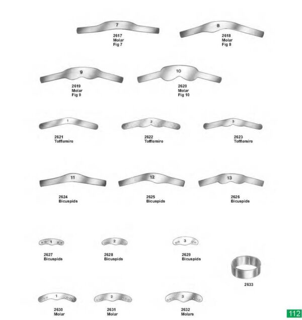 dental instruments 112