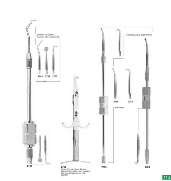 dental instruments 113
