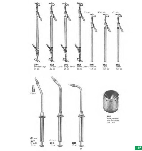 dental instruments 115