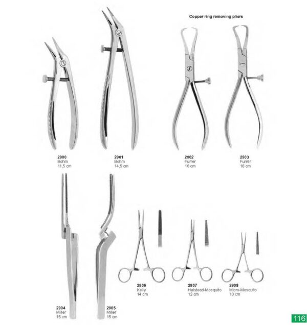 dental instruments 116