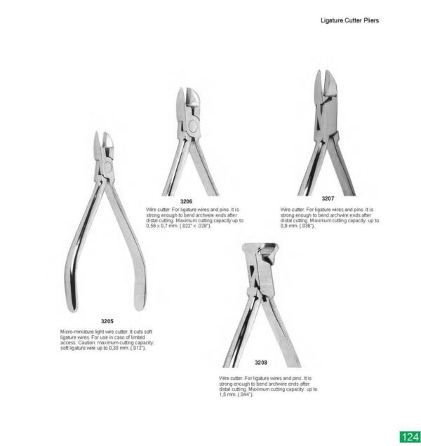 dental instruments 124