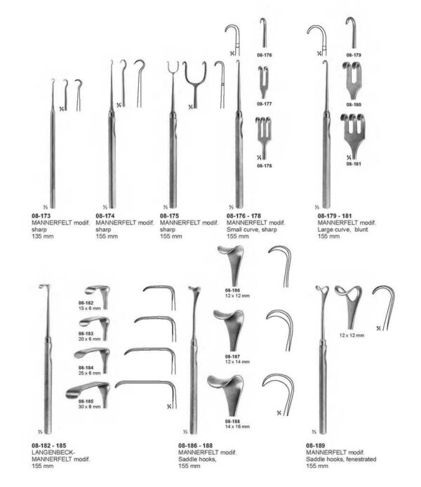 surgical instruments 116