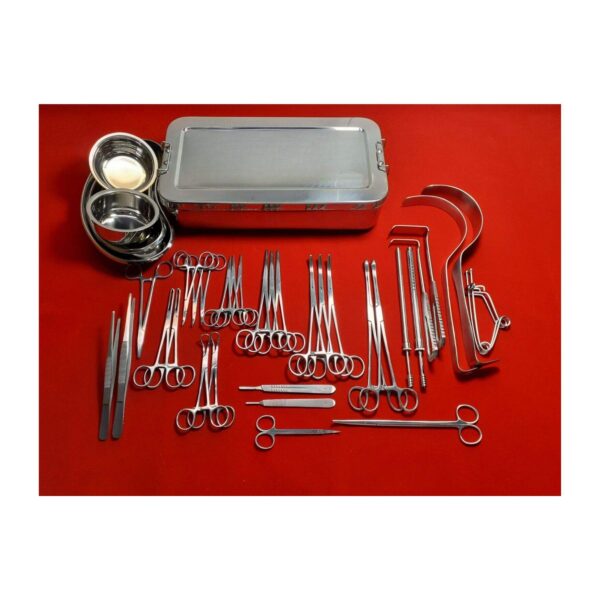 38 Piece Manual Appendectomy Hernia Set General Surgery German Stainless Steel Medical Instruments CE Certified