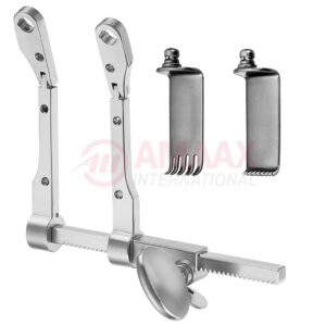 Caspar lamina retractor 12 cm complete set with 5 lateral blades and medial blades.jpg