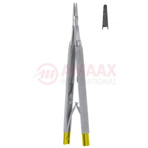 Castroviejo micro needle holder 13 cm tc With lock straight mini profile jaw.jpg