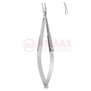 Castroviejo micro needle holder 9 Cm Without catch curved.jpg