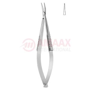 Castroviejo micro needle holder 9 Cm Without catch straight.jpg