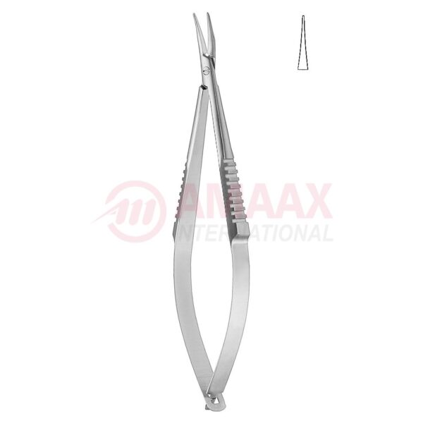 Castroviejo micro needle holder 9 Cm Without catch straight.jpg