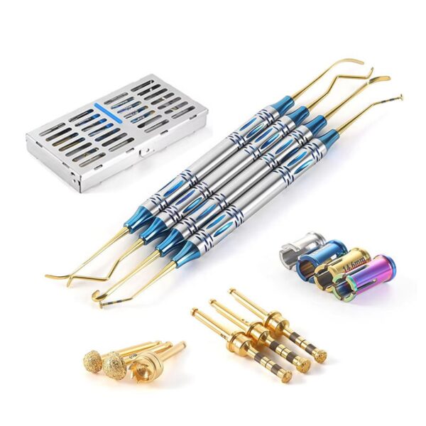 Dental Sinus Lifting Elevation Kit Implant Drills Stoppers Periosteal Separator Plant External Lifting Drill Surgical Tools