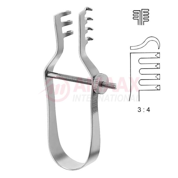 Finsen with adjusting screw retractor 7 cm sharp sharp.jpg