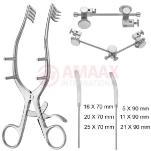 Jannetta retractor 19 cm complete set.jpg