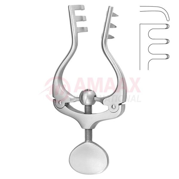 Jansen retractor blunt 10 cm 3x3 prong.jpg