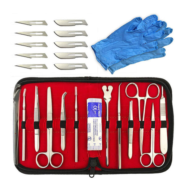 Medical Students Suture Training Skin Pad Kit for Dissection Practice Operation