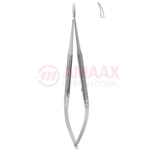 Micro needle holder with catch curved .jpg