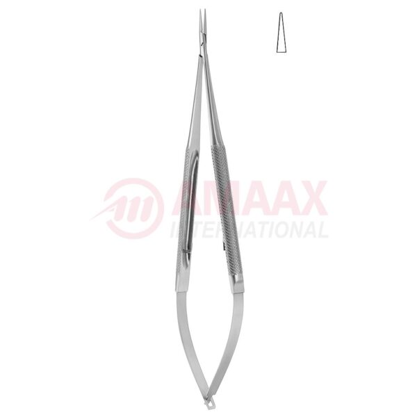 Micro needle holder with catch straight.jpg