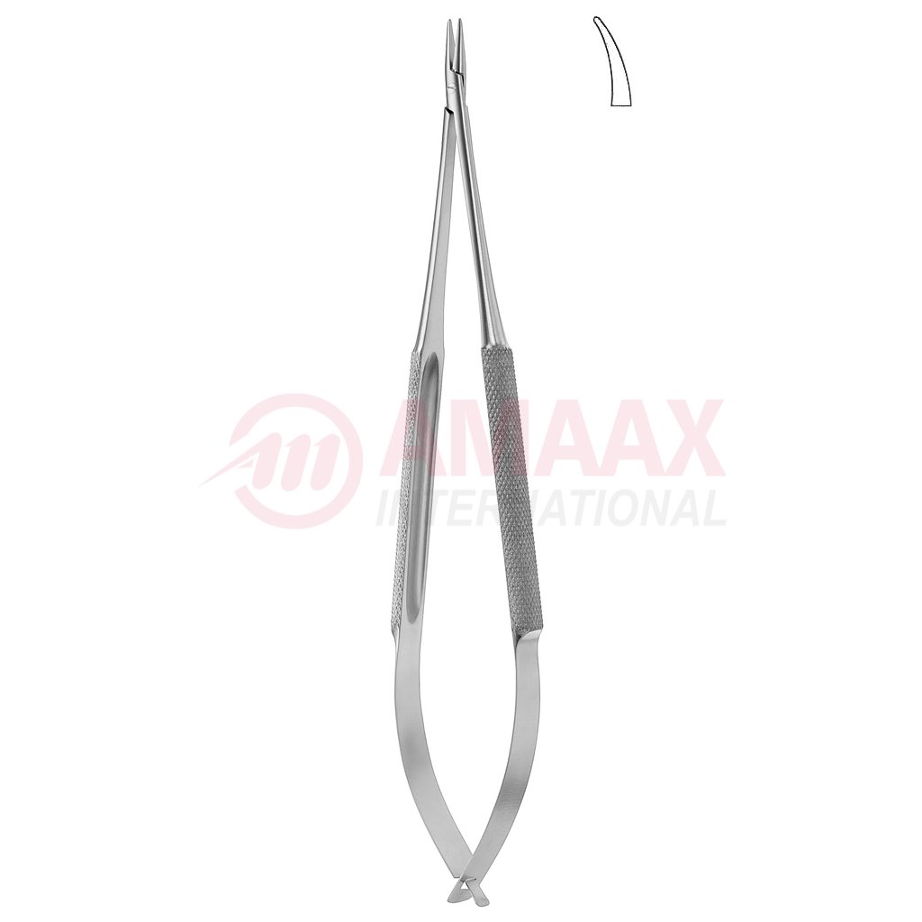 Micro needle holder without catch curved .jpg
