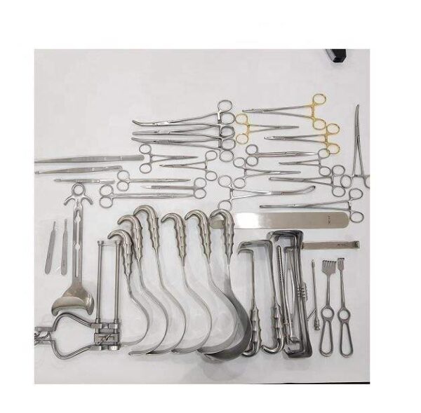 Premium Quality Abdominal Hysterectomy Surgical Set for Precision and Reliability in Uterine Surgery Abdominal Hysterectomy Set