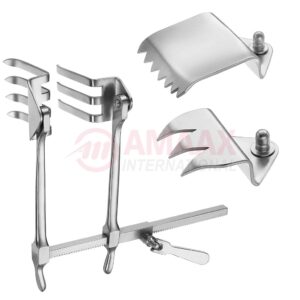 Scoville richter laminectomy retractors 19.5 cm complete set.jpg