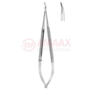 Toledo micro scissors spring type sophisticated design cutting edge curved.jpg