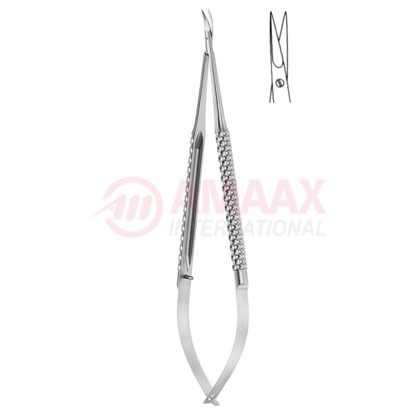 Toledo micro scissors spring type sophisticated design cutting edge straight.jpg