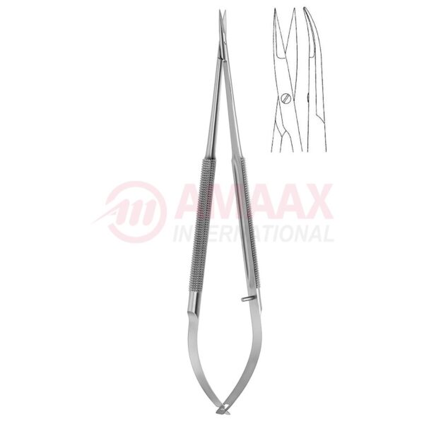 Toledo spring type micro vascular scissors round curved.jpg