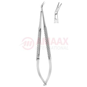 Toledo spring type micro vascular scissors sharp round 25.jpg