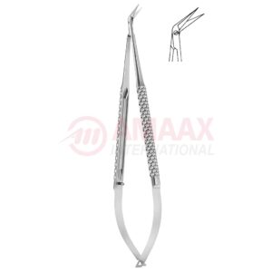 Toledo spring type micro vascular scissors sharp round 60.jpg