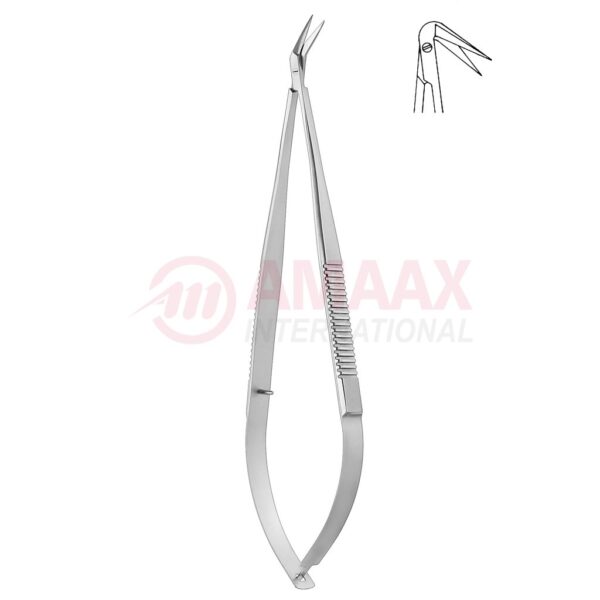Toledo spring type vascular micro scissors sharp flat 125.jpg