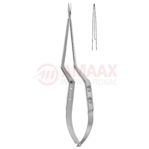 Yasargil micro scissors bayonet 2 hole type handle staright.jpg