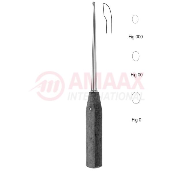 caspar bone curettes 22 cm oval with fiber handle straight complete set.jpg