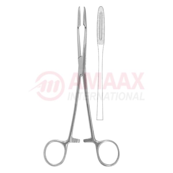 gross maier dressing forceps straight with ratchet.jpg