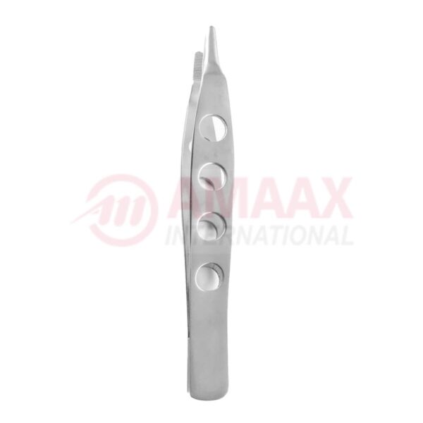 jeans dressing forceps 14cm fine fenestrated handle.jpg