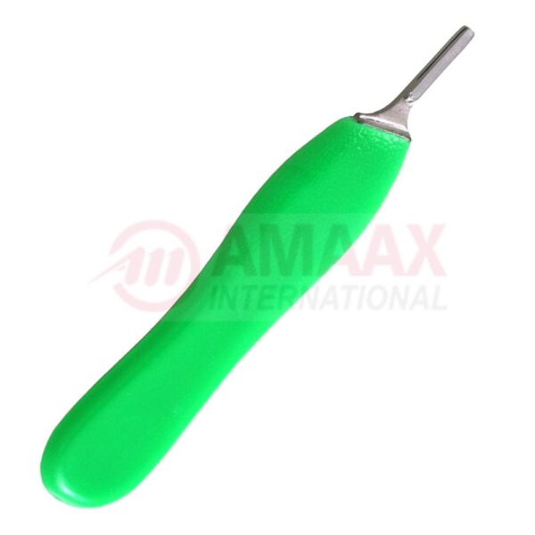 scalpel handle no4 with green handle.jpg