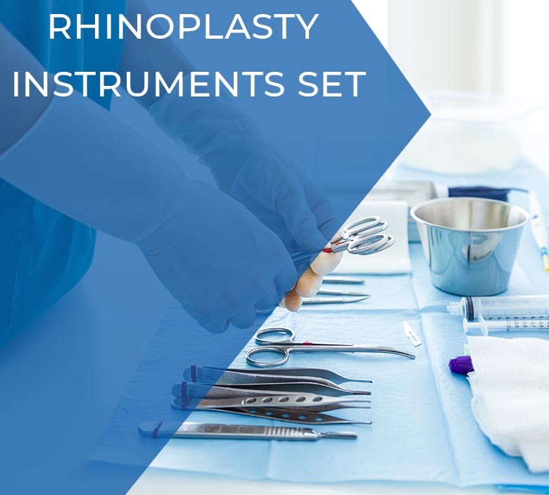 14 rhinoplasty instruments set