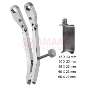 Caspar-retractor-complete-set-with-5-blunt-Blades