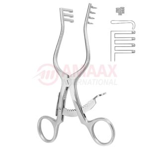 Counter-retractor-with-ratched-13.5-cm-blunt-3-x-4