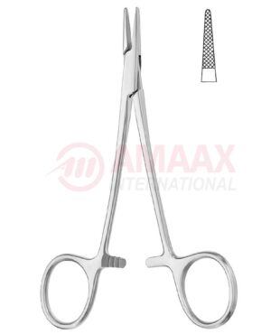 Halsey needle holder mini profile jaw