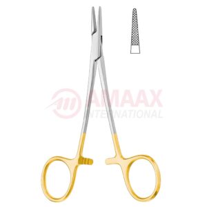 Halsey-needle-holder-tc-13-cm-mini-profile-jaw