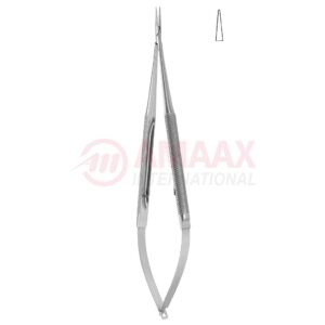 Micro-needle-holder-with-catch-straight