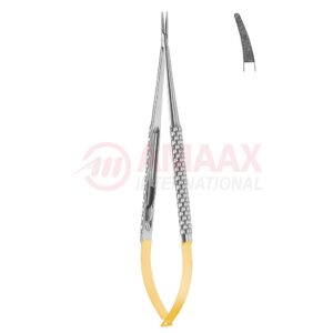 Toledo-micro-needle-holder-tc-with-catch-curved-micro-profile
